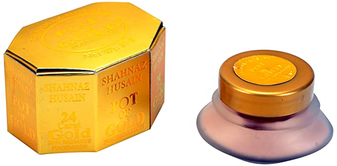 Shahnaz Husain Pot Of Gold Skin Foundation 30g