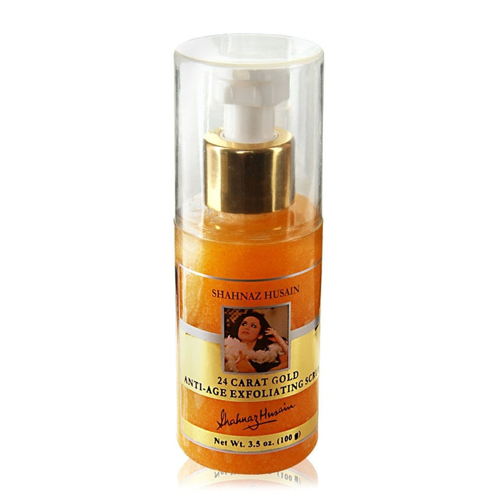 Shahnaz Husain Gold Anti Age Exfoliating Face Scrub 100g