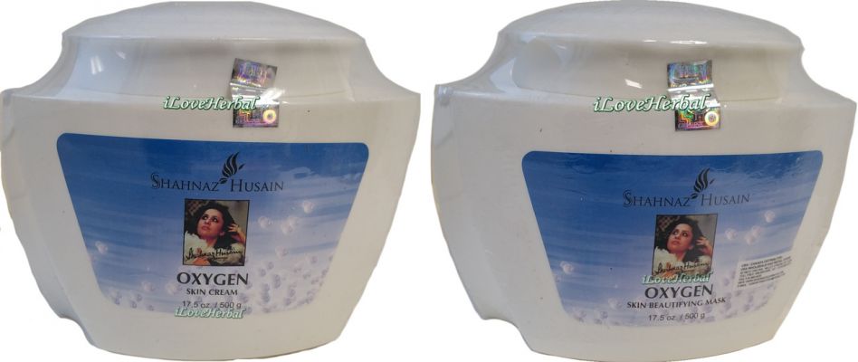 Shahnaz Husain Oxygen Facial Kit Salon Size (500g Cream + 500g Mask)