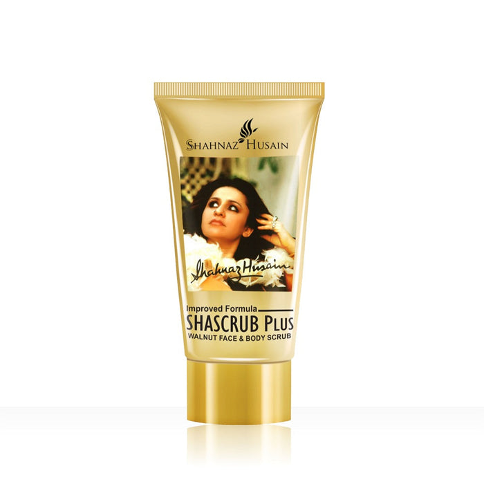 Shahnaz Husain Shascrub Plus – Walnut Face & Body Scrub