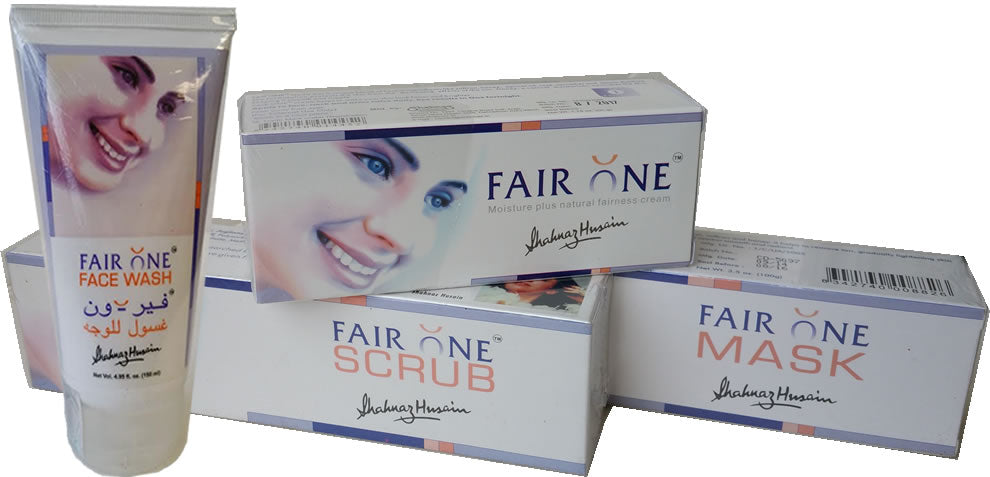 Shahnaz Husain Fair One Facial Cream Scrub Mask & Face Wash