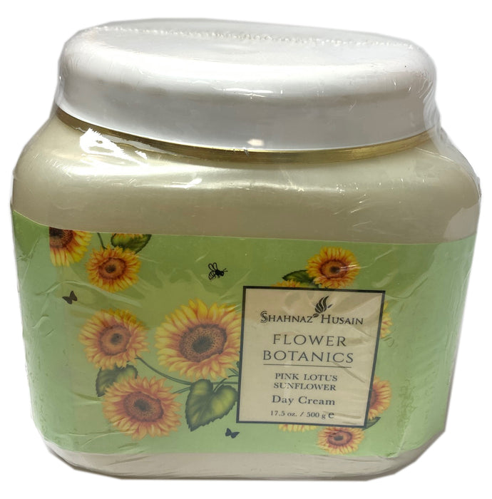 Shahnaz Husain Flower Botanics Pink Lotus Sunflower Day Cream 500g