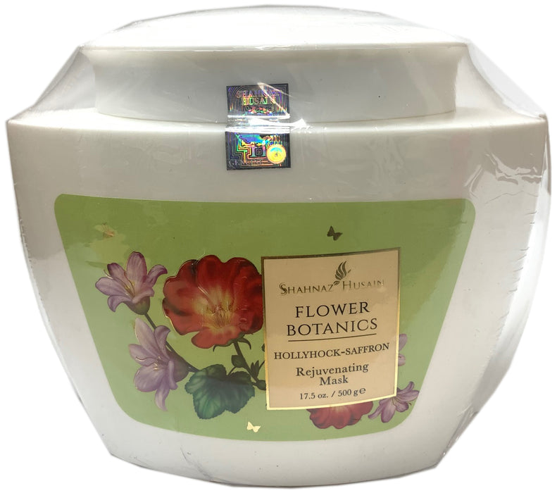 Shahnaz Husain Flower Botanic Rejuvenating Face Mask Hollyhock Saffron 500g