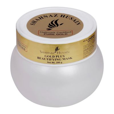 Shahnaz Husain Gold Beautifying Face Mask Salon Size 200g