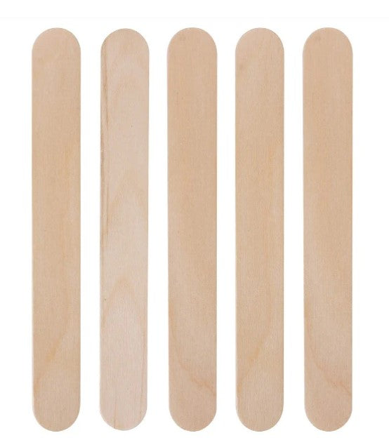 Large Waxing Wooden Applicators Box of 100