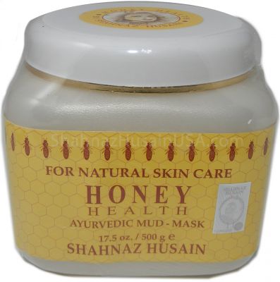 Shahnaz Husain Honey Health Ayurvedic Mud Mask Salon Size 500g