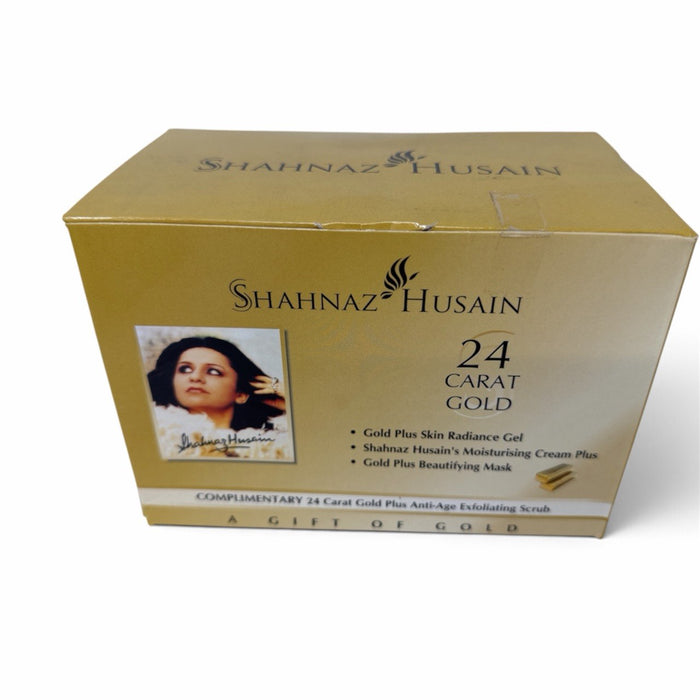 Shahnaz Husain Gold Facial Kit (Mask + Scrub + Gel Combo)