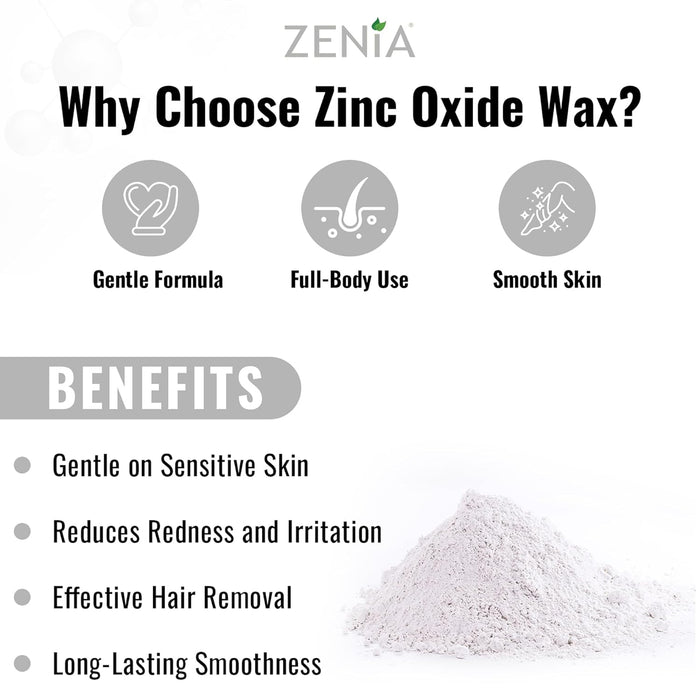 Zenia Zinc Oxide Wax - 14 oz (396g)