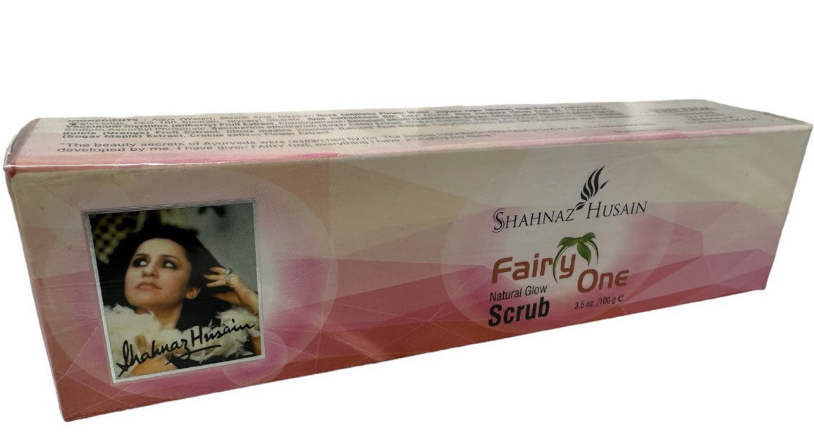 Shahnaz Fairy One Fairness Scrub 100g: Unveil Enchanting Radiance