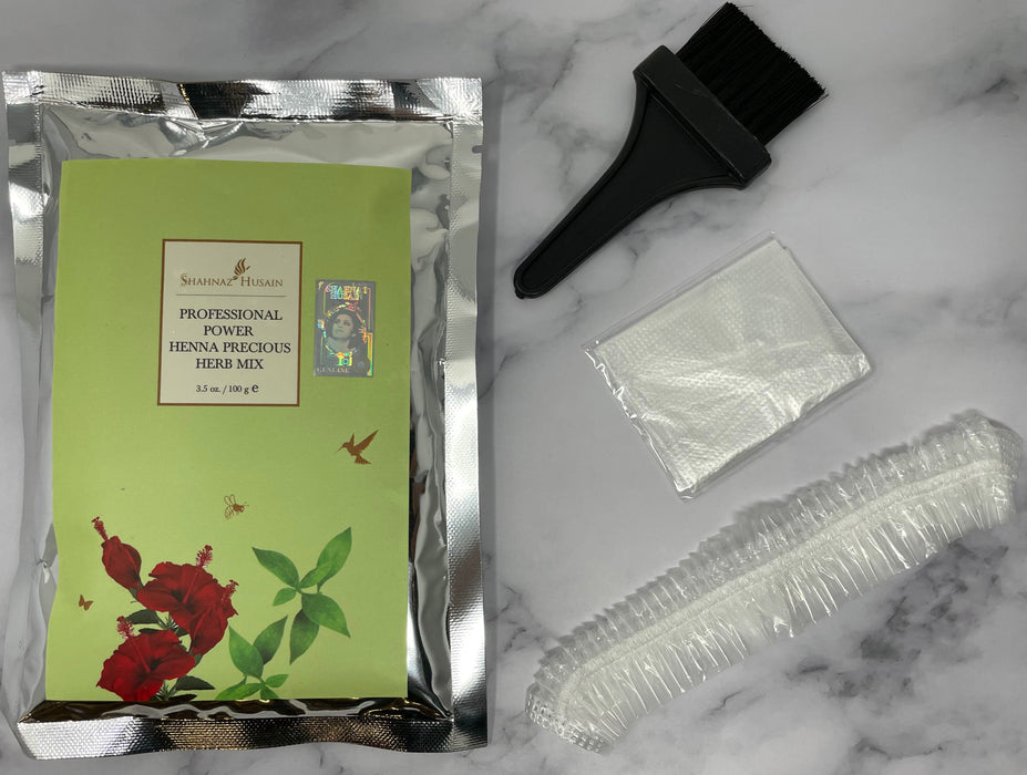 100g Shahnaz Husain Precious Henna Herb Mix for hair care Color & Conditioning New Packaging