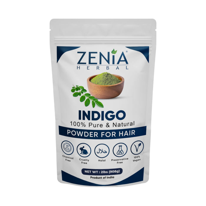 Zenia Indigo Powder Hair / Beard Dye Color