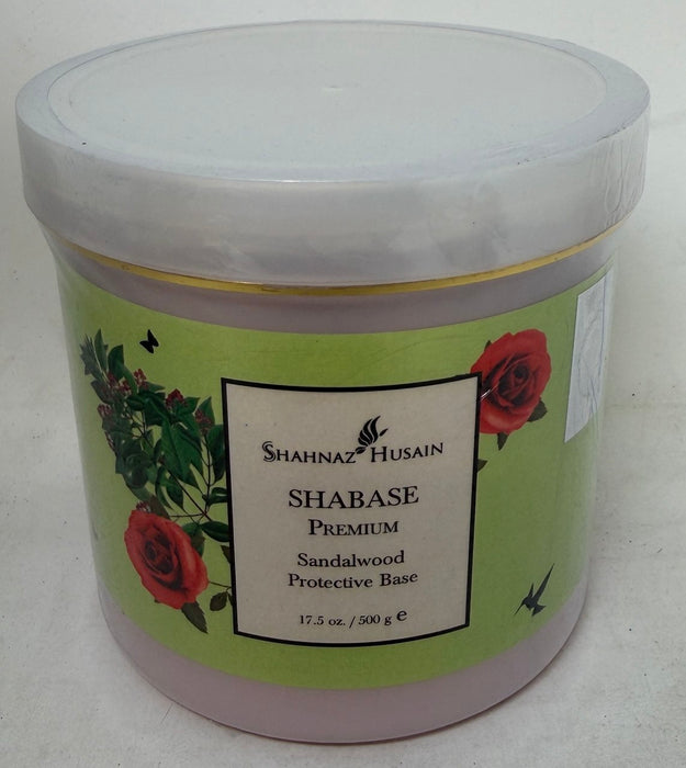 Shahnaz Husain Shabase Premium Sandalwood protective skin base Salon Size 500g