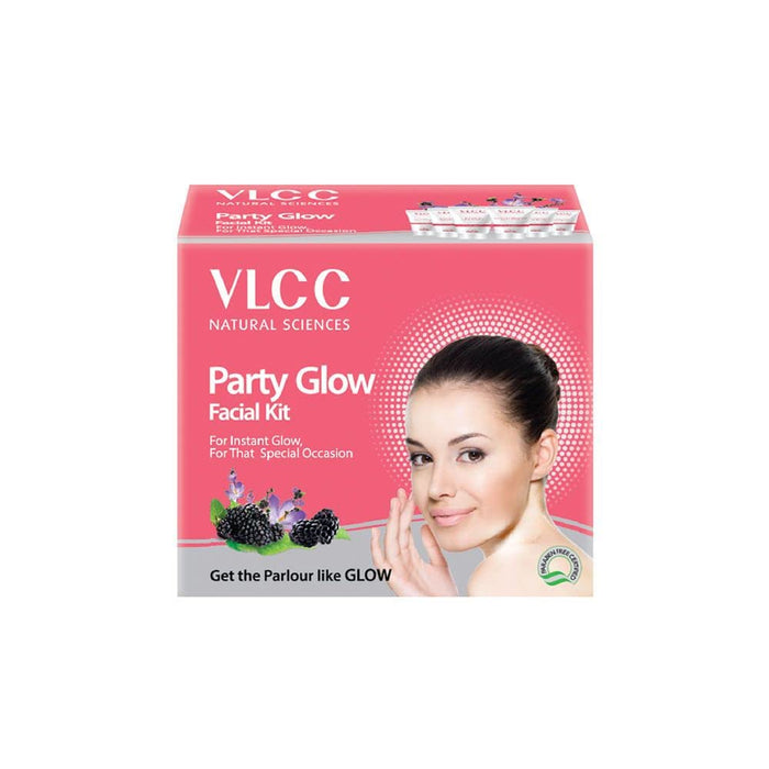 60g VLCC Party Glow Facial Kit For Instant Glow, For That Special Occasion