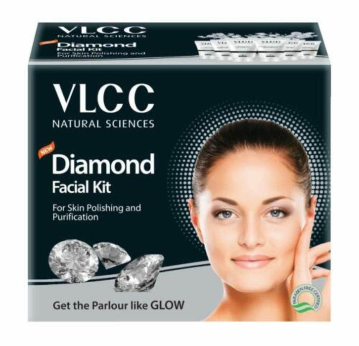 60g VLCC Diamond Facial Kit For Skin Polishing and Purification