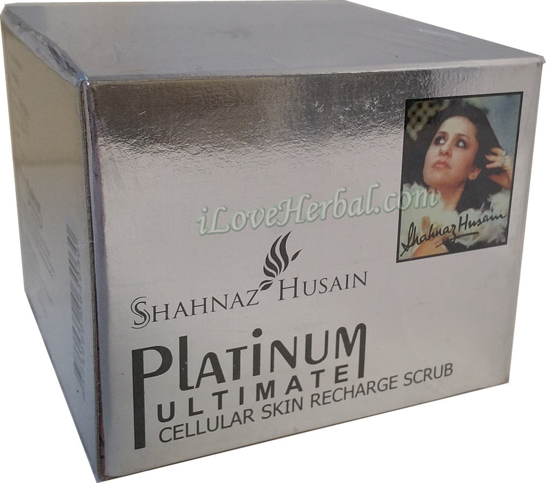 Shahnaz Husain Platinum Skin Recharge Scrub 40g