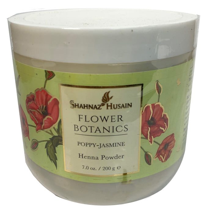 Shahnaz Husain Flower Power Henna Powder Poppy Jasmine 200g