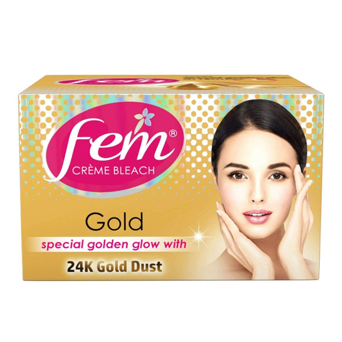 24g Fem Gold Crème Bleach For Natural Fairness